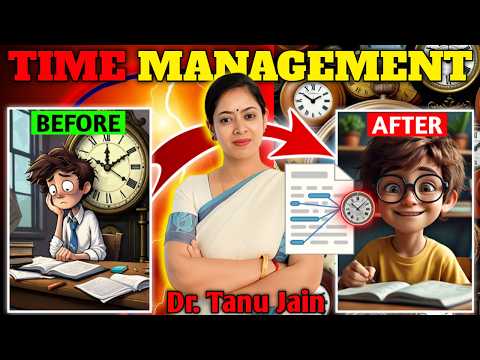 Easy Time Management | How to Make a Schedule for Better Productivity | Dr Tanu Jain | @Tathastuics