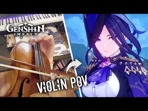 Clorinde Trailer Theme | Pro Violinist POV | Genshin Impact 4.7