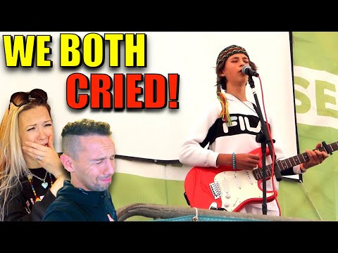 His FIRST EVER performance at a FESTIVAL! 🎸 we both CRIED | DYU D3F