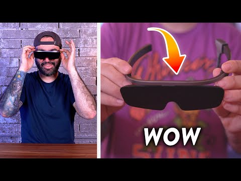 Smallest VR Gaming Headset In The World?!