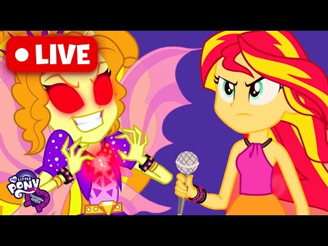 🔴 Equestria Girls Live: MOVIE NIGHT MARATHON🎥 | Full Movies Children's Cartoon