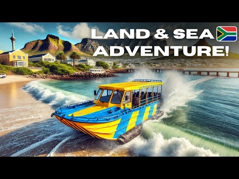 We Rode this Crazy Amphibious Vehicle in Cape Town!