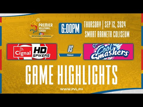 📡CHD vs. 🍦CCS - Highlights | Final | 2024 PVL Invitational Conference