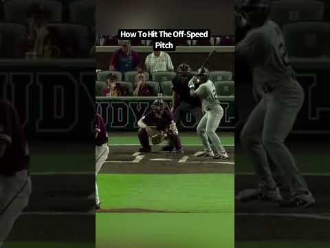 How to Hit Curveballs & Change ups #baseball #mlb #homerun