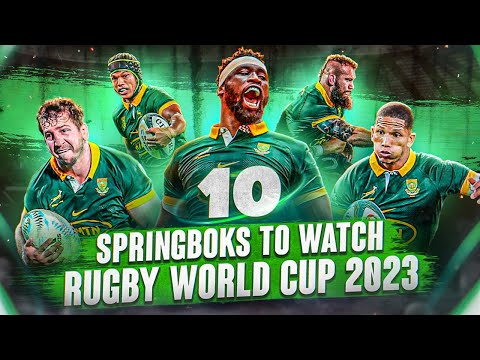 Springbok Players To Watch - Rugby World Cup 2023 | South African Rugby Power, Big Hits & Speed