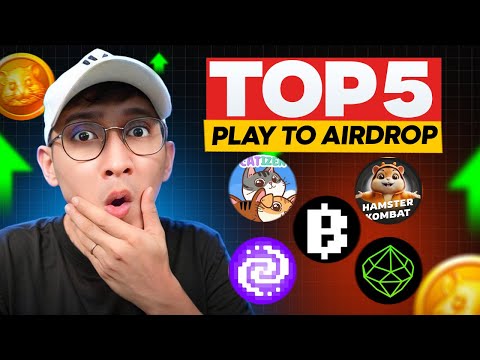 MY TOP 5 TELEGRAM PLAY TO AIRDROP | TAGALOG