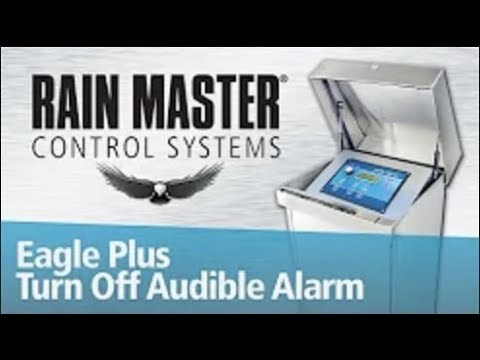 Rain Master Eagle™ Plus Turn Off Audiable Alarm