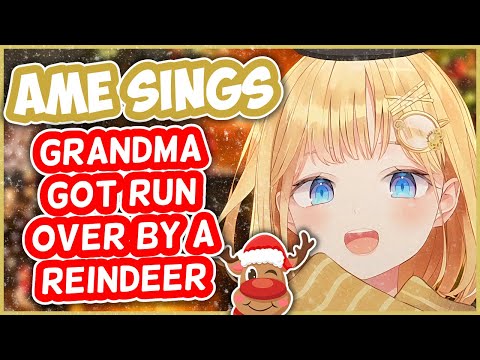 Grandma Got Run Over By A Reindeer - Amelia Watson | HololiveEN Karaoke [UNARCHIVED]