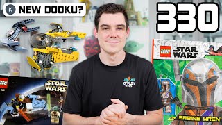 CANCELLED LEGO Star Wars COUNT DOOKU Set? LEGO UCS vs. MBS? What's In Minifig Packs? | ASK MandR 330