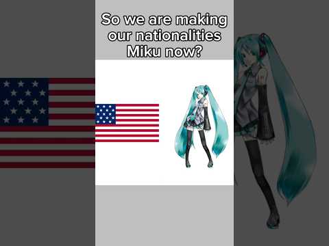 AMERICA! #vocaloidhatsunemiku #hatsunemikuvocaloid #hatsunemiku #miku #vocaloid #shorts #america