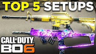 NEW TOP 5 *META* LOADOUTS in BLACK OPS 6! 👑 (BO6 Best Class Setups After Season 1 Update) Warzone