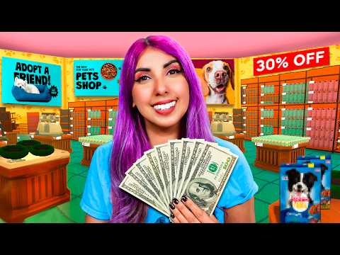 I OPENED UP A PET SHOP!! - Pet Shop Simulator