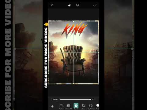 King concept photo editing in PicsArt #shorts #photoediting #editingtutorial