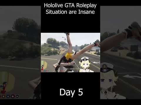 Hololive GTA Situation are INSANE [DAY 5]  #fuwamoco #hologta    #holoGTA切り抜き #ZecretLive #わたわた動画