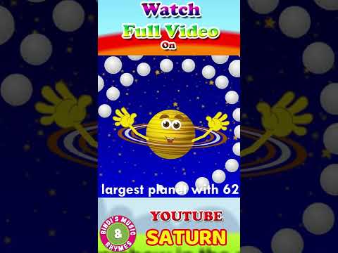 Saturn Song #youtubeshorts #ytshorts #planet #bindismusicandrhymes