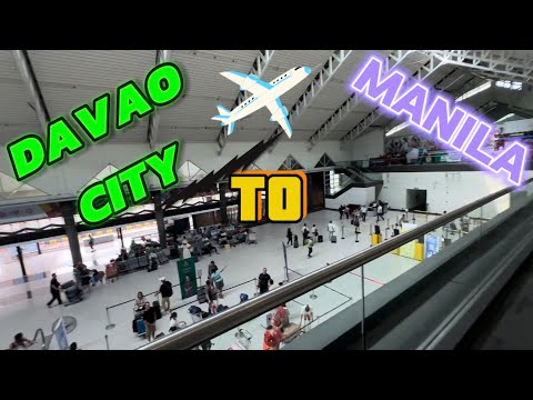 Goodbye Davao. Hello Manila. First leg of my flight back to the US