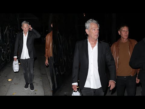 Record producer David Foster Gets a Security Escort After Having Dinner at Craig's!