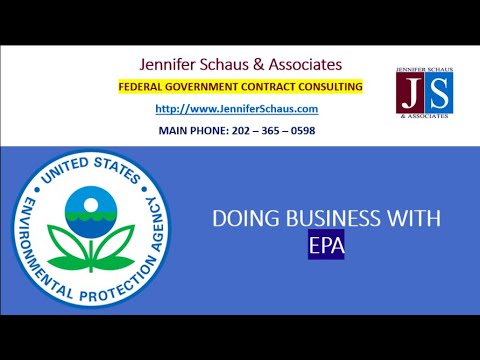 Federal Contracting - Procurement Playbook - Doing Business With Environmental Protection Agency EPA