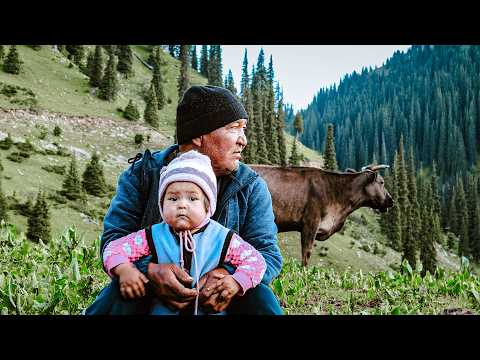 Nomadic Life in Kyrgyzstan Mountains Far From Civilisation