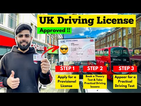 How to get UK🇬🇧Driving License for International Student | How to apply Provisional Driving License