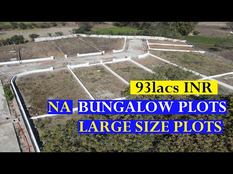 NA Bungalow Plots Large sized 2800 to 5000 sq ft Area. Near Hinjewadi IT Park Pune .9322124256