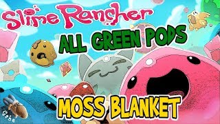 Slime Rancher - All Green Treasure Pods - Moss Blanket