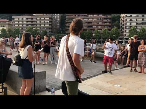 No Diggity - Street Improvisation - Borja Catanesi feat. Francesca Ledda