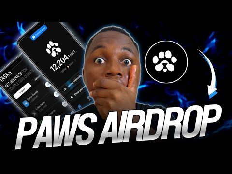 PAWS Airdrop Mining: New Airdrop Supported By TON Blockchain || The Next Notcoin & $DOGS Token