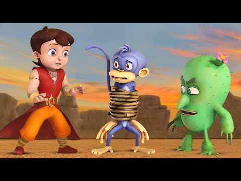 Super Bheem - Evil Alien capture's Jaggu | Animated cartoons for kids | Stories for Kids