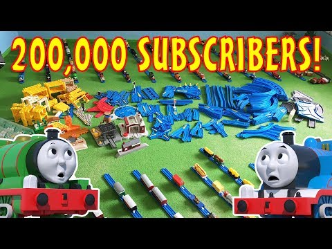 DieselD199's 200,000 Subscriber Live Stream! Q&A + Building a MASSIVE Thomas & Friends Layout!