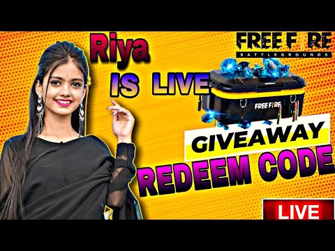 Free fire girl giveaway || V BADGE GUILD TEST || FF girl  LIVE #freefire #freefireofficial