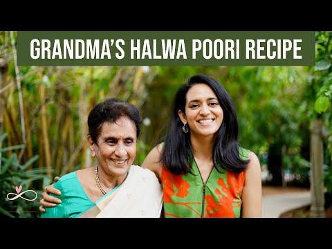 My Ammamma Shows Us How To Make Halwa Pooris || Grandma’s Recipe || Infinity Platter || 2022