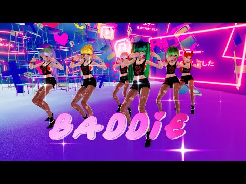 ≡MMD≡ Miku.Luka.Rin.Gumi.Teto.Haku - Baddie / Ive [4KUHD60FPS][Eng sub]