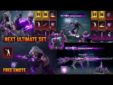 Next Ultimate Set | Shinobi Spirit Set | M416 On-hit Upgrade Skin | Free Mythic Emote | M416 Upgrade