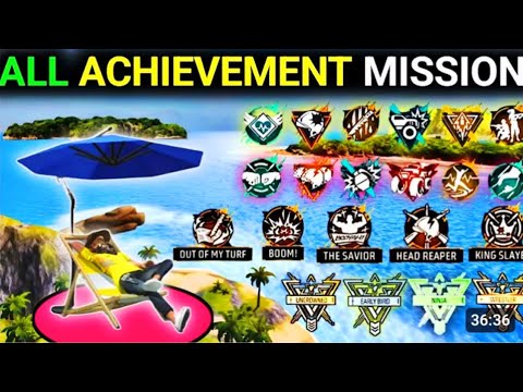 How To Complete All Achievement Mission | Free Emote kaise Milega? free fire free emote ?