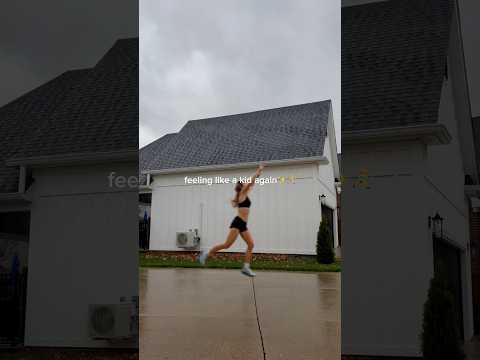 RAINY RUNS😍☔️ #run #runner #running #rainyruns #rainyday #athlete #christian #workout #child