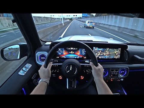 The New Mercedes G Class G63 AMG 2025 G Wagon Test Drive