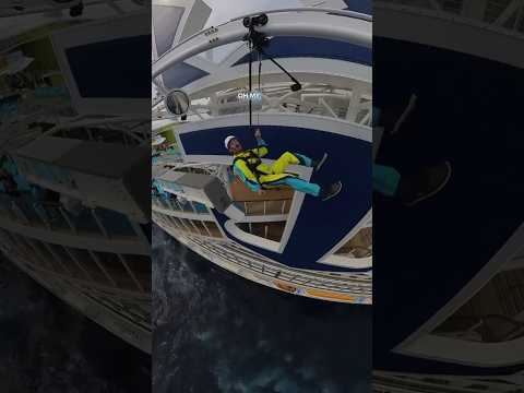 STEPPING OFF the side of a CRUISE SHIP @insta360