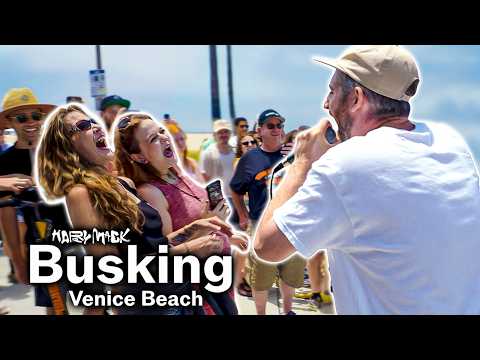 My Favorite New Word | Harry Mack Busking in Venice Beach