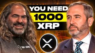 Brad Garlinghouse: ''YOU NEED 1000 XRP RIGHT NOW''