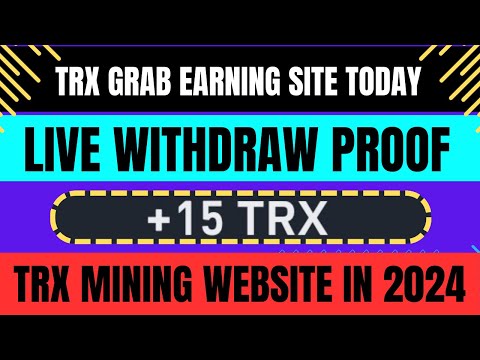 Part Time Jobs At Home | Best TRX Mining Website Today | Live Withdraw Proof