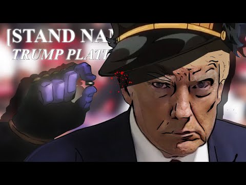 Trump Platinum  / Trump meme / Trump Jojo /Jojo memes