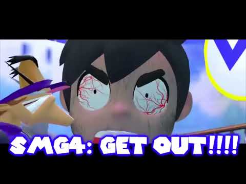 SMG4 Goes Insane scene (SMG4 Clip) (Credit to SMG4)