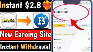 $2.8 Instant Withdrawal Loot ! New Crypto Loot ! Instant Payment Loot Today #instantloot #cryptoloot