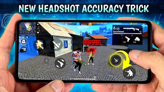 Increase Accuracy + No Recoil Trick 😈 | Headshot Accuracy Setting Free Fire -