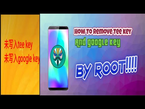 How to remove Tee Key/Google key water mark (ROOTED Method)