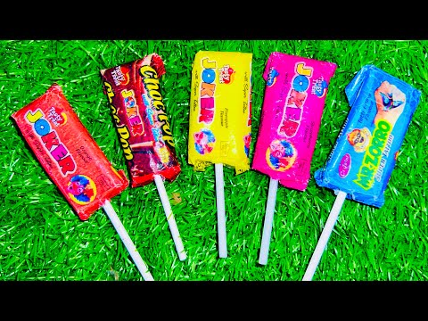 Some popular Candies in the World | New Milk Bottle | mini Cooking | Ice Cream Pop It | Asmr Coca