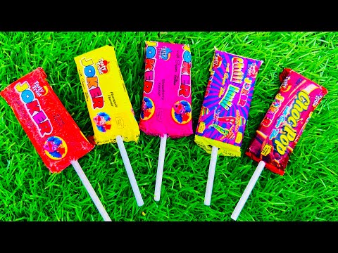 Some popular Candies in the World | New Milk Bottle | mini Cooking | Ice Cream Pop It | Asmr Coca