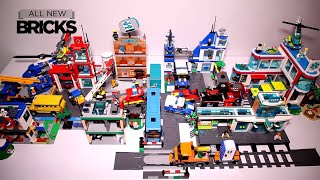 Lego City Road Plate Compilation Speed Build 2022