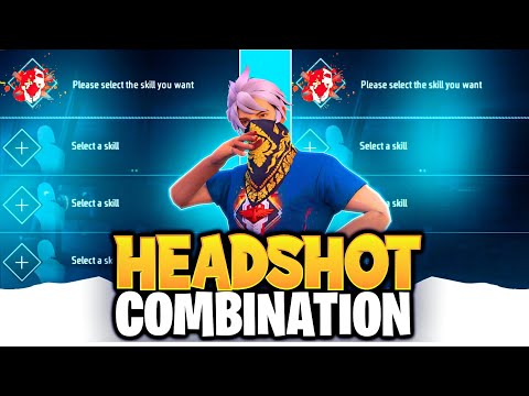 New Secret [ HEADSHOT ] CHARACTER COMBINATION 🔥 || ONLY HEADSHOT CHARACTER SKILLS